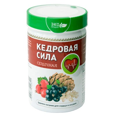 Продукт Белково-Витаминный «Кедровая Сила Сердечная» Продукт Белково-Витаминный «Кедровая Сила Сердечная»